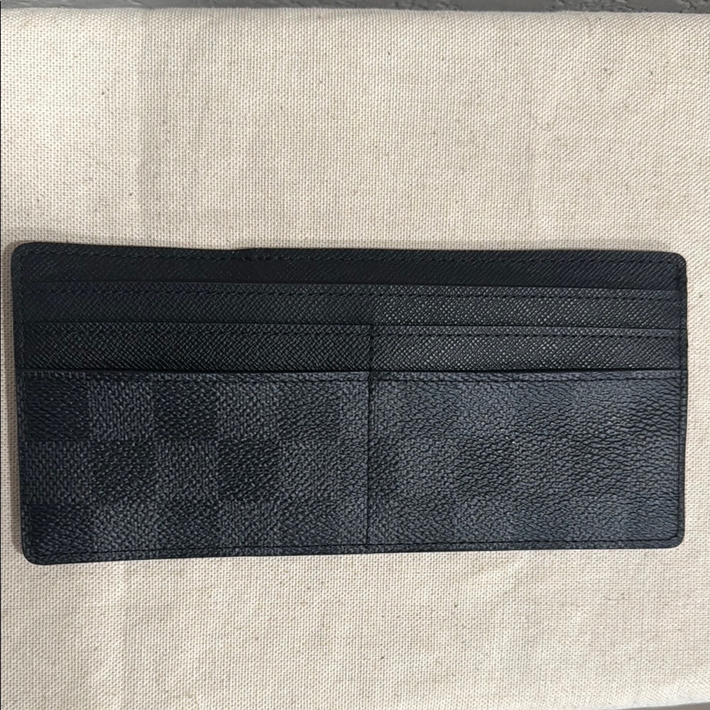New Louis Vuitton Damier Graphite Wallet Card Holder - Picture 1 of 4